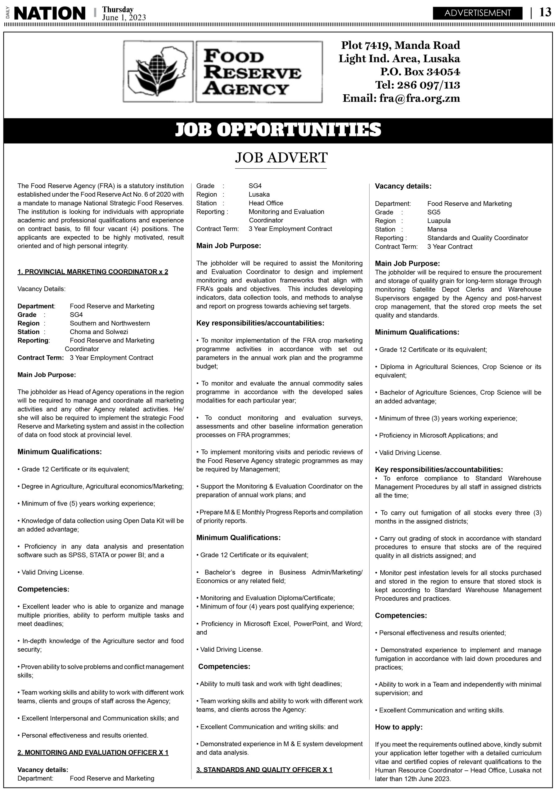Careers FRA careers-fra